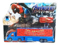Marvel-Spiderman pull back truck