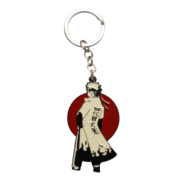 Naruto-Kakashi metal spinning keychain