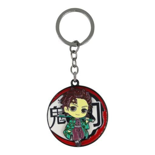 Demon slayer tanjiro rotating keychain