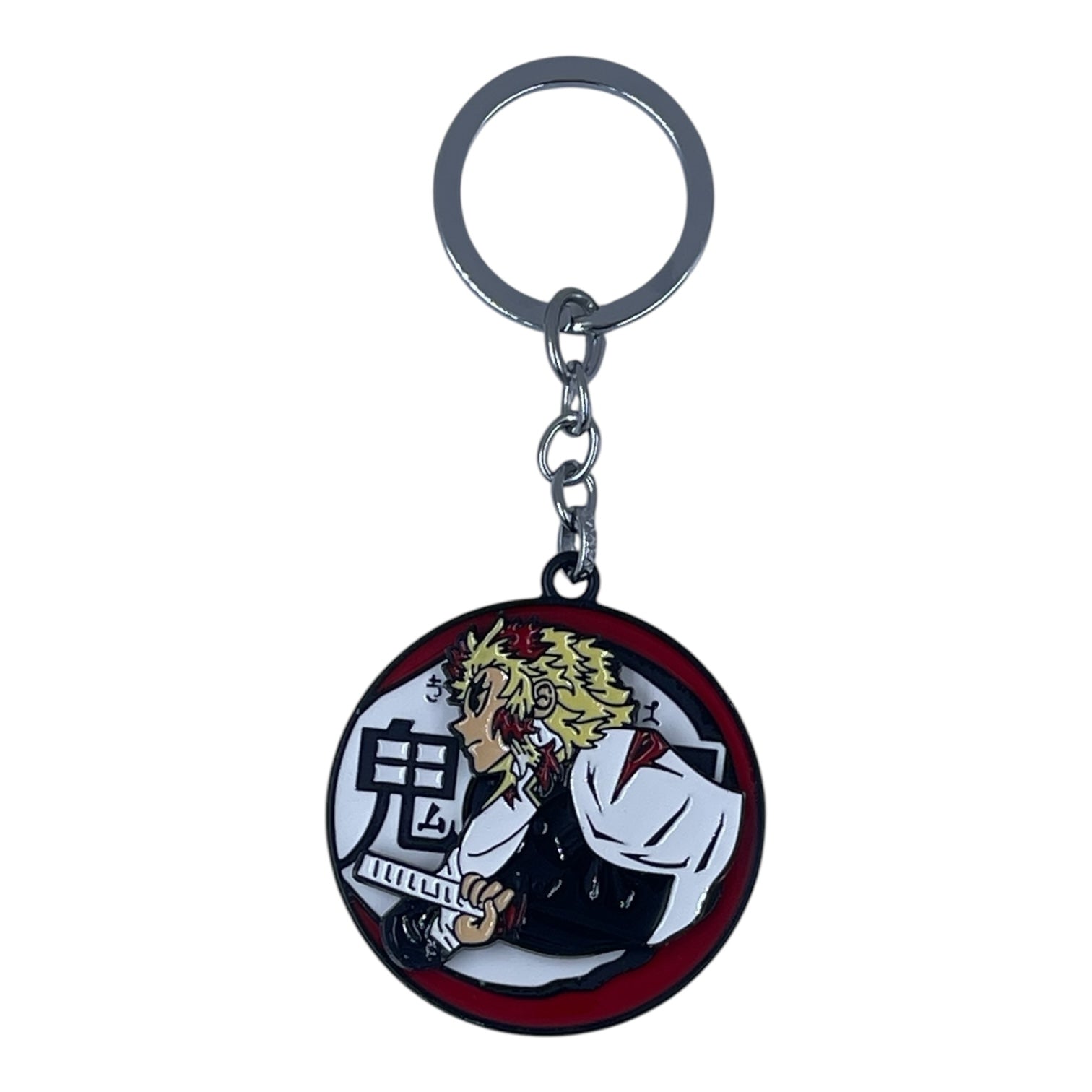 Demon slayer kyo juro rotating keychain