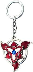 Naruto sasuke uchicha metal keychain