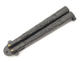 Black dragon butterfly knife