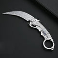 Black Dragon Rotatable Claw Knife Valorant Champions Karambit toy