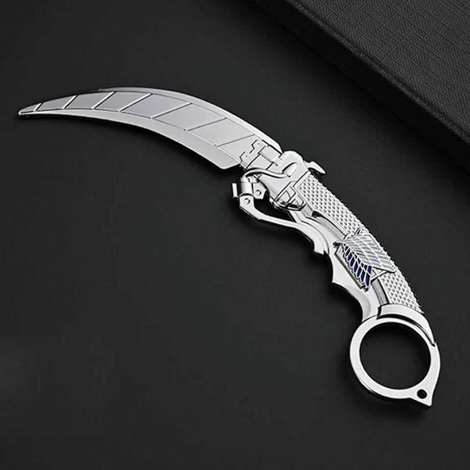 Black Dragon Rotatable Claw Knife Valorant Champions Karambit toy