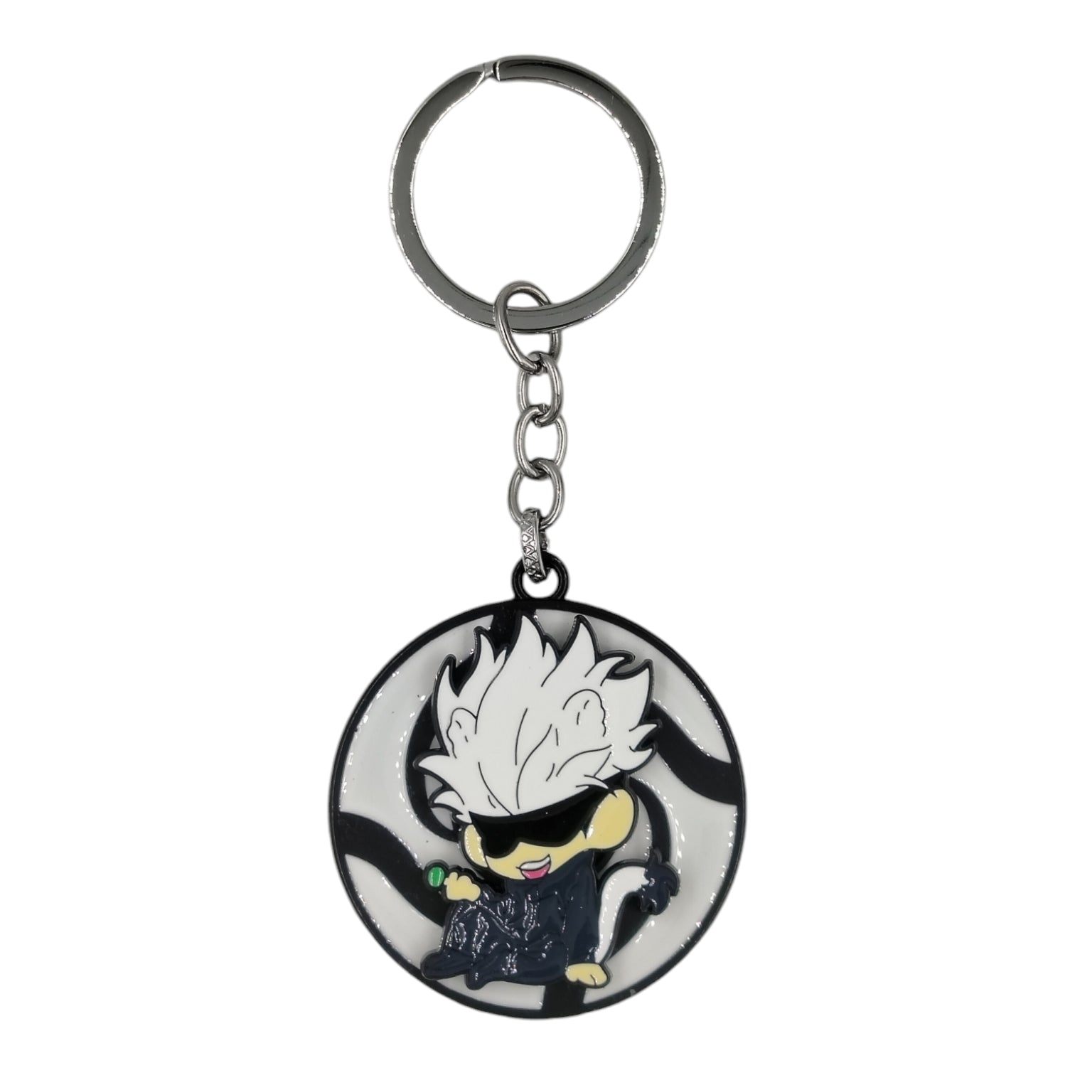 Jujutsu Kaisen Gojo Satoru Anime Rotating Keychain