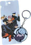 Jujustsu kaisen-gojo metal rotating keychain